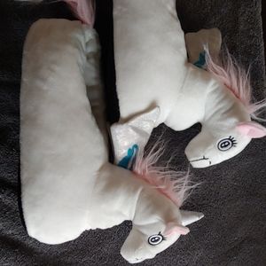 Unicorn slippers